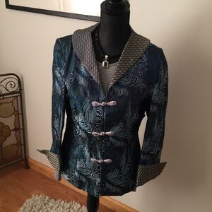 Custom Lan Vie jacket crafted in California